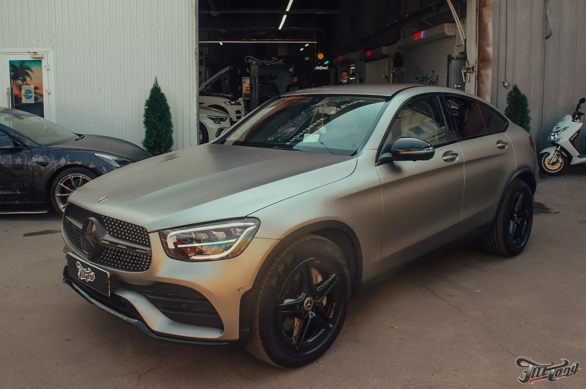 Mercedes GLС. Выполнили антихром